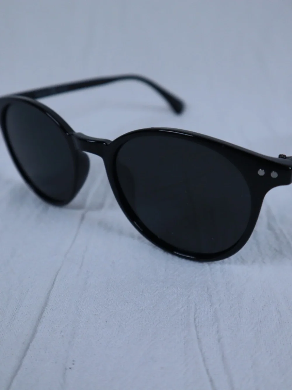 Pair of 2 SOJOS Small Round Classic Polarized Sunglasses for Women UV400 Lens